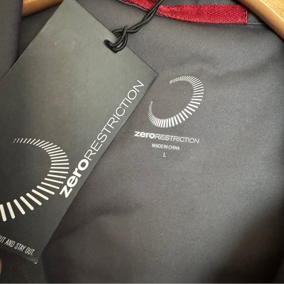 NWT Zero Restriction Power Torque 1/4 Zip Short Sleeve Size L - Picture 4 of 13